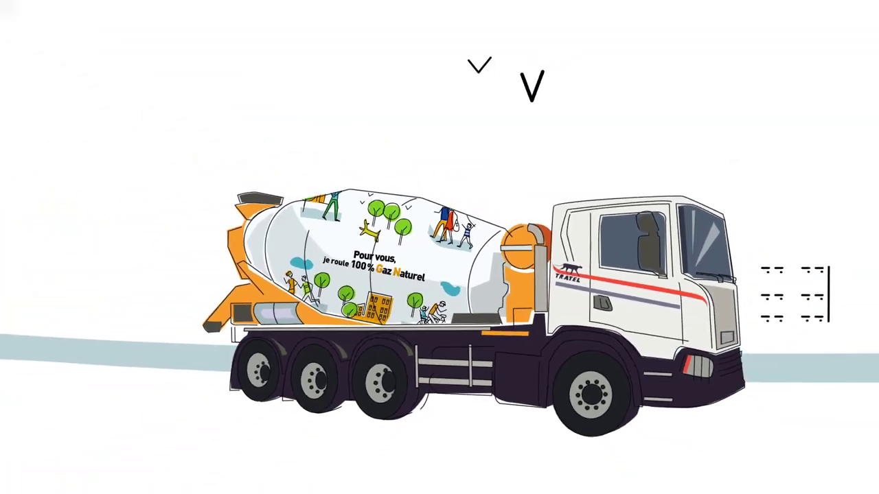 Le camion-toupie fait le plein d'énergie